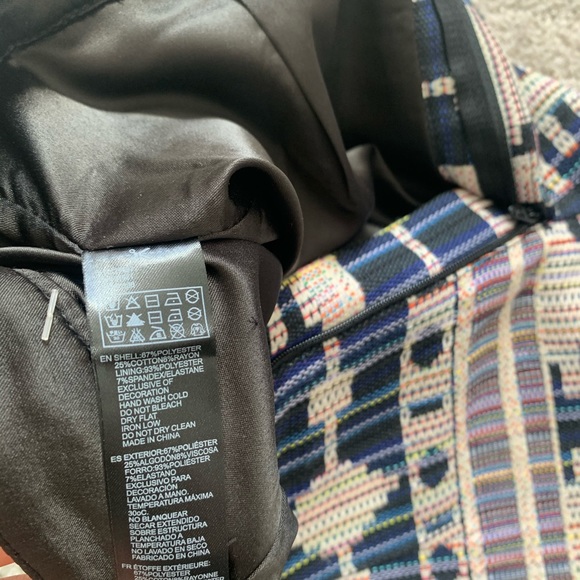 NWT Woven Tapestry Aztec Print Textured High Waist Shorts Forever 21 Medium - Picture 6 of 8